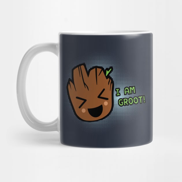 Guardians Of The Galaxy I Am Baby Groot by Nova5